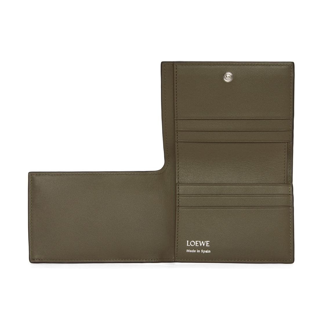 LOEWE FOLDED WALLET IN SHINY CALFSKIN