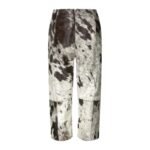 SAKS POTTS LUA PANTS — BROWN WHITE COW