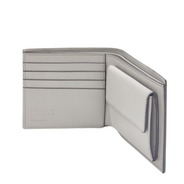 LOEWE PUZZLE BIFOLD COIN PURSE WALLET IN CLASSIC CALFSKIN