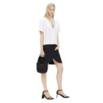 COURREGES HOLY TEJUS STAMPED BAG