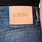 LOEWE BALLOON TROUSER IN DENIM