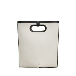 ALAIA FOLDED BAG IN CANVAS
