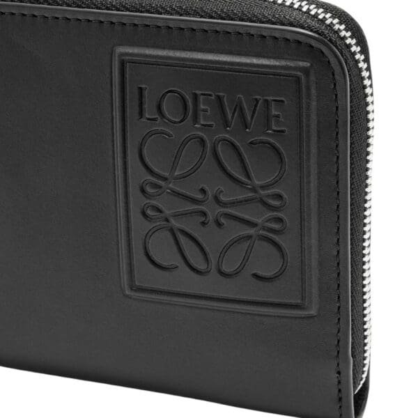 LOEWE ZIPPED WALLET IN SATIN CALFSKIN