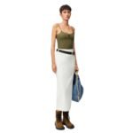 LOEWE ANAGRAM TANK TOP IN COTTON WITH STRAP