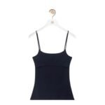 LOEWE ANAGRAM TANK TOP IN COTTON WITH STRAP