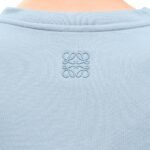 LOEWE BOXY FIT COTTON BLEND T SHIRT