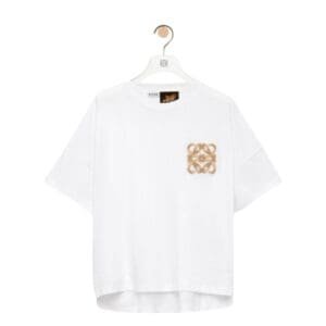 LOEWE BOXY FIT COTTON T SHIRT