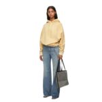 LOEWE DRAPED COTTON HOODIE