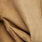 LOEWE DRAPED SUEDE HOODIE
