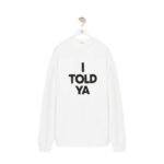 LOEWE RELAXED FIT COTTON SWEATSHIRTS