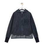 LOEWE DENIM HOODED JACKET