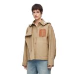 LOEWE PARKA WITH HOOD IN COTTON