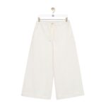 LOEWE CROPPED TROUSERS IN DENIM