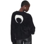 MARINE SERRE WILD FLUFFY KNIT CREWNECK PULLOVER