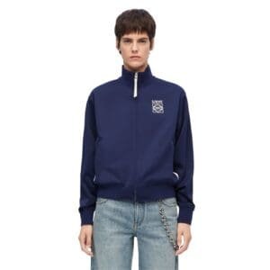LOEWE TECHNICAL JERSEY TRACK JACKET