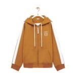 LOEWE TRACKSUIT JACKET WITH HOOD IN TECHNICAL JERSEY