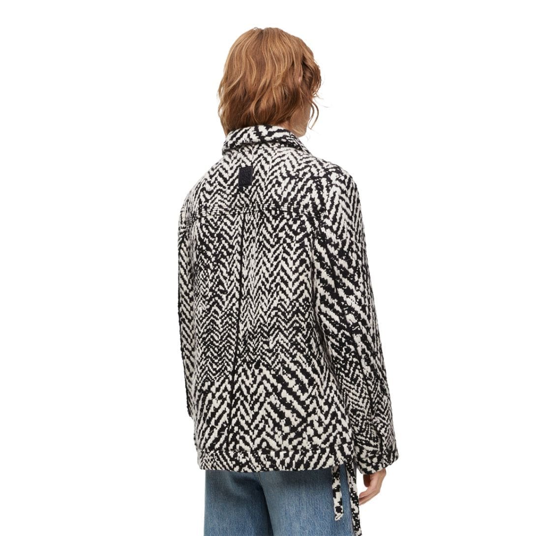 LOEWE WORKWEAR JACKET IN WOOL BLEND