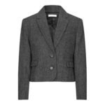 SAKS POTTS MATTEO BLAZER HERRINGBONE GREY