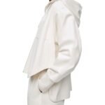 LOEWE HOODED JACKET IN NAPPA LAMBSKIN