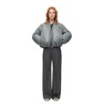 LOEWE PADDED BOMBER JACKET IN NAPPA LAMBSKIN