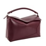 LOEWE LARGE PUZZLE BAG IN SHINY CALFSKIN