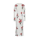 MAGDA BUTRYM ROSE PRINT DUSTER CARDIGAN IN WHITE PRINTMAGDA BUTRYM ROSE PRINT DUSTER CARDIGAN IN WHITE PRINT