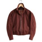 LEMAIRE DOUBLE LAYER BLOUSON WITH RIB