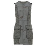 MARINE SERRE REGENERATED CAMO MINI DRESS