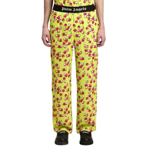 PALM ANGELS CHERRIES PAJAMA PANTS