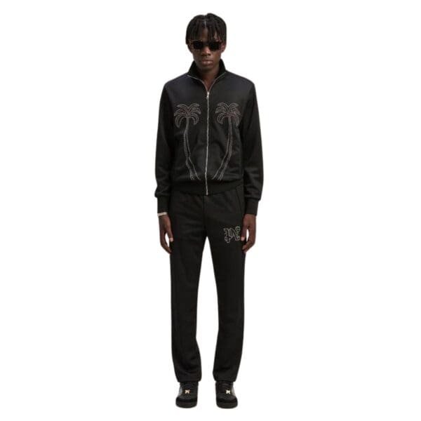 PALM ANGELS MILANO STUD TRACK PANTS