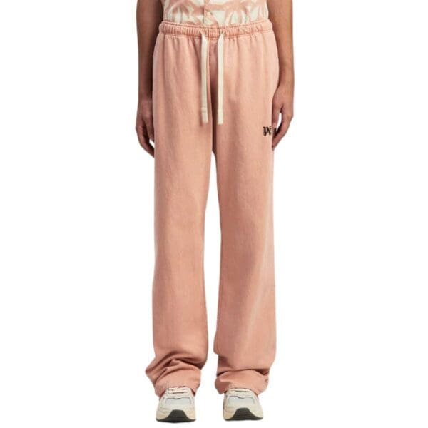 PALM ANGELS MONOGRAM TRAVEL PANTS