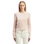 PALM ANGELS CURVED LOGO SWEATER