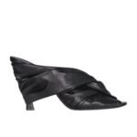GIVENCHY TWIST MULES IN SATIN