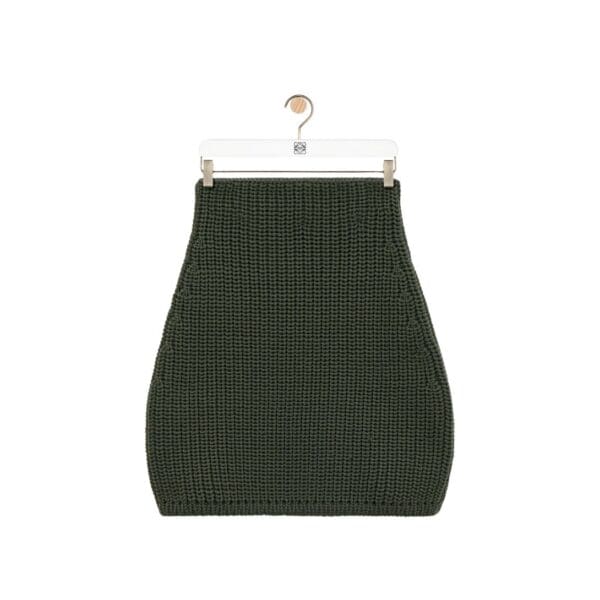 LOEWE MINI SKIRTS IN TECHNICAL KNIT