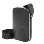 LOEWE VERTICAL CROSSBODY POCKET IN SATIN CALFSKIN