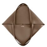 LOEWE XL PUZZLE FOLD TOTE BAG IN SHINY CALFSKIN