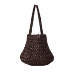THE ROW ESTELLE BAG IN RAFFIA