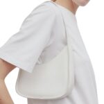 THE ROW HALF MOON BAG IN LEATHER