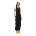 LOEWE ANAGRAM TANK DRESS IN COTTON