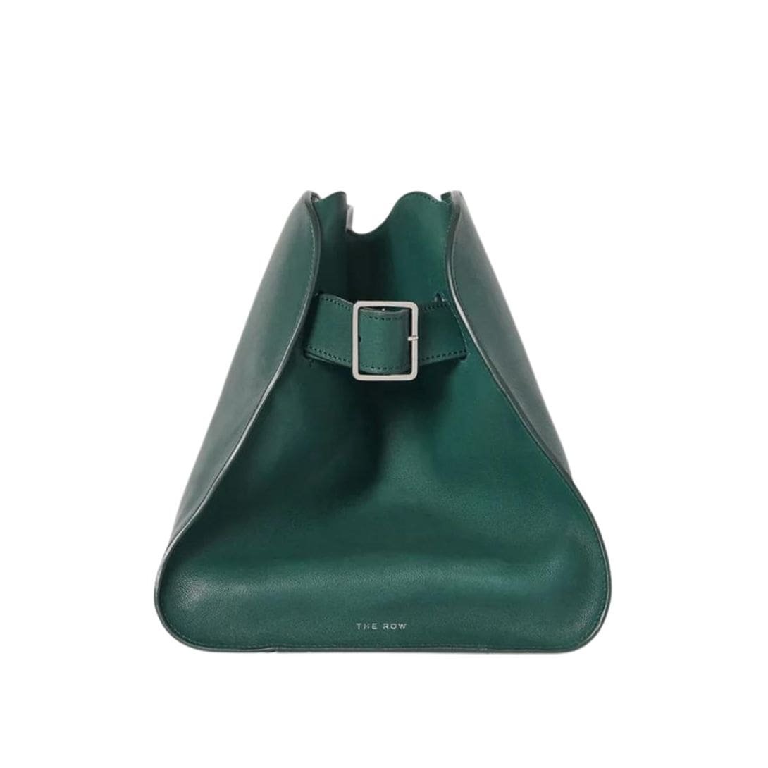 THE ROW MARGAUX EW CLUTCH IN LEATHER