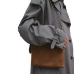 THE ROW NU TWIN BAG IN SUEDE