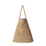 THE ROW OREGON BAG IN RAFFIA