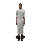 LOEWE CAPE TUBE DRESS IN CASHMERE