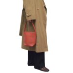 THE ROW SMALL NS PARK TOTE BAG IN LEATHER