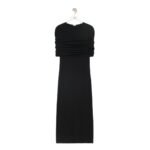 LOEWE CAPE TUBE DRESS IN COTTON