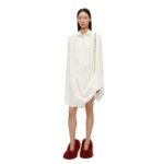 LOEWE CHAIN SHIRT DRESS IN COTTON
