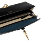 JOSEPH DUCLOS DIANE CLUTCH BAG IN LUMIERE LEATHER
