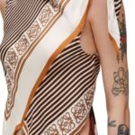 LOEWE SCARF DRESS IN SILK