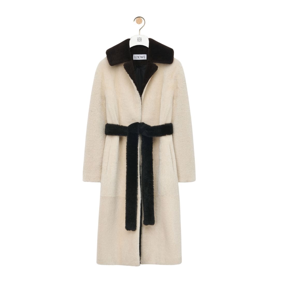LOEWE SHEARLING COAT