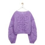 LOEWE ANAGRAM SWEATER IN MOHAIR BLEND
